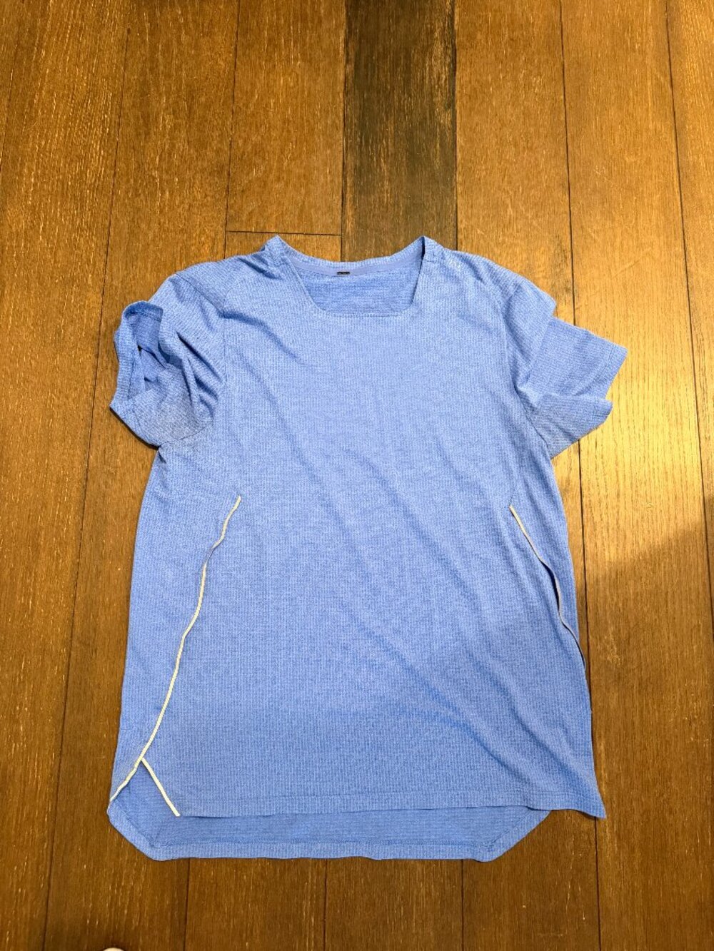 lululemon Men's Fast and Free Air Vent Tee - Size Medium - Blue
